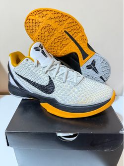 Nike Kobe 6 White Del Sol Lakers