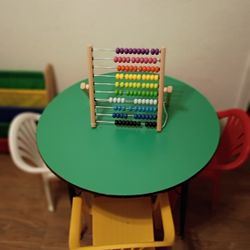 Table And 3 Chairs 