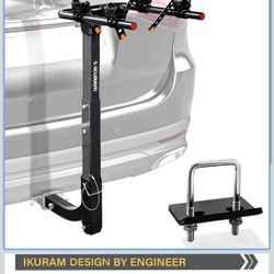HITCH MOUNT CAR RACK 2 BIKES