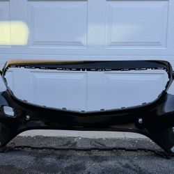 BLACK MERCEDES E CLASS AMG 2014 2015 2016 FRONT BUMPER HOLES FOR SENSORS