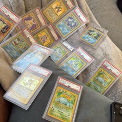 Pokemon 1999 Graded Cards