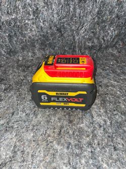 DEWALT FLEXVOLT 20V/60V MAX Lithium-Ion 6.0Ah Battery