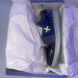 SIZE 9 Zion Williamson x Air Jordan 1 Retro OG Low Voodoo Alternate 