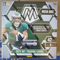 2023 Panini NFL Football Mosaic Mega Box  