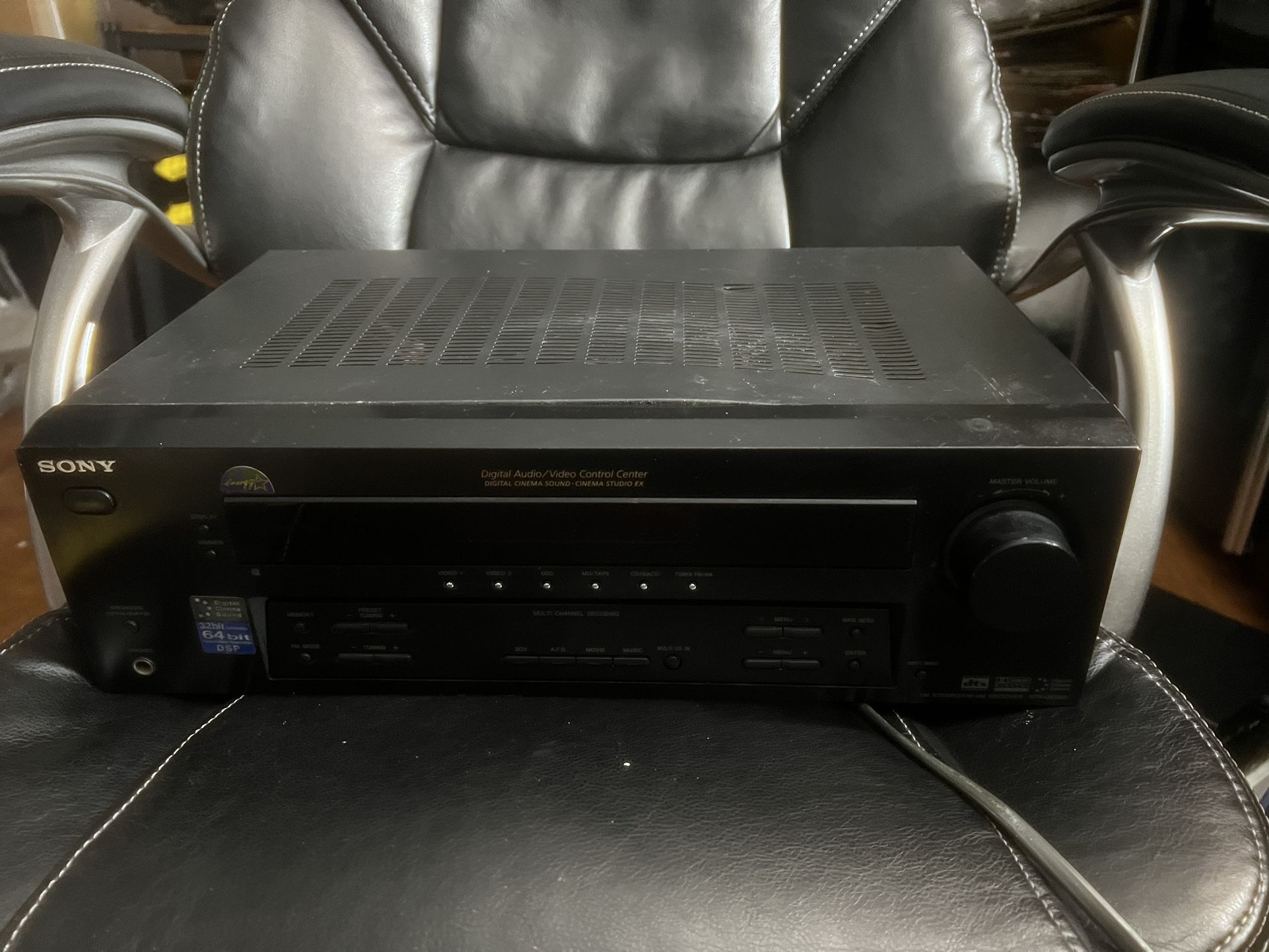 Sony STR DE595 5.1 Channel 500 Watt Receiver NO Remote Tested Works