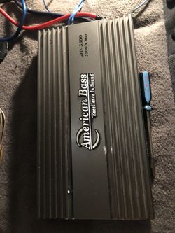 3500 Watt had 300 can hear before you buy no trades