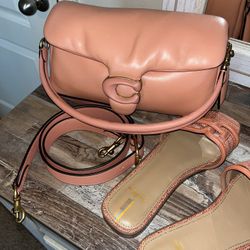 •Coach handbag and Sam Edelman shoe size 8.5