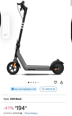OKAI Zippy Electric Scooter includes Charger .