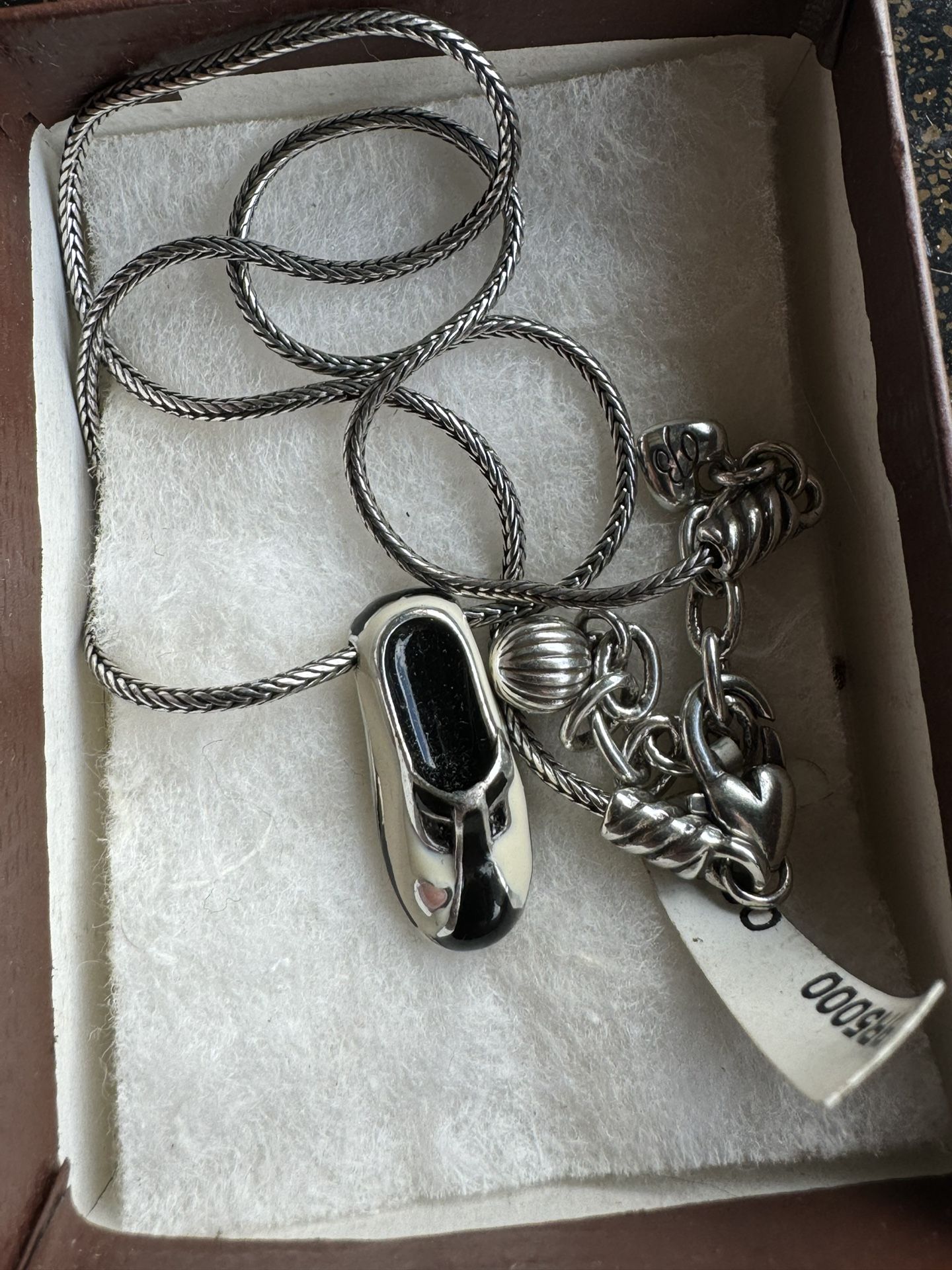 Brighton Necklace With Charm New With Tag