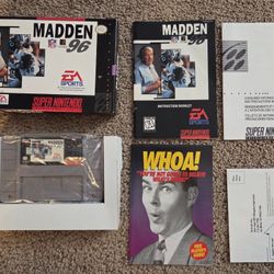 SNES - Madden 96