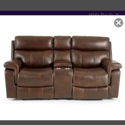 Brown Recliner Loveseat/couch 