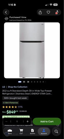 LG Fridge