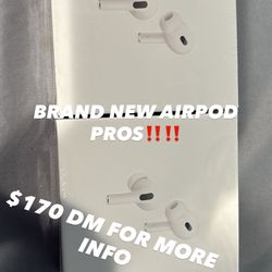 AIRPOD PROS ‼️(Brand New )