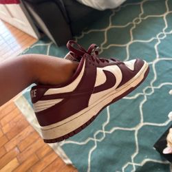 Burgundy Nike Dunks