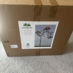 Siller 91” Flowers Wind Spinner Garden Stake