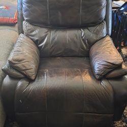 Brown LEATHER RECLINER - Best Offer