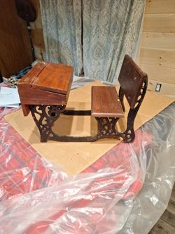 1960s Antiqyue American Girl Doll Retired Desk