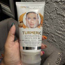 SPASCRIPTIONS TURMERIC EXFOLIATING FACE SCRUB - New - $ 12