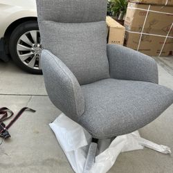 Brand New Mid Century Style Swivel Lounge Chair, Retails For Over $500