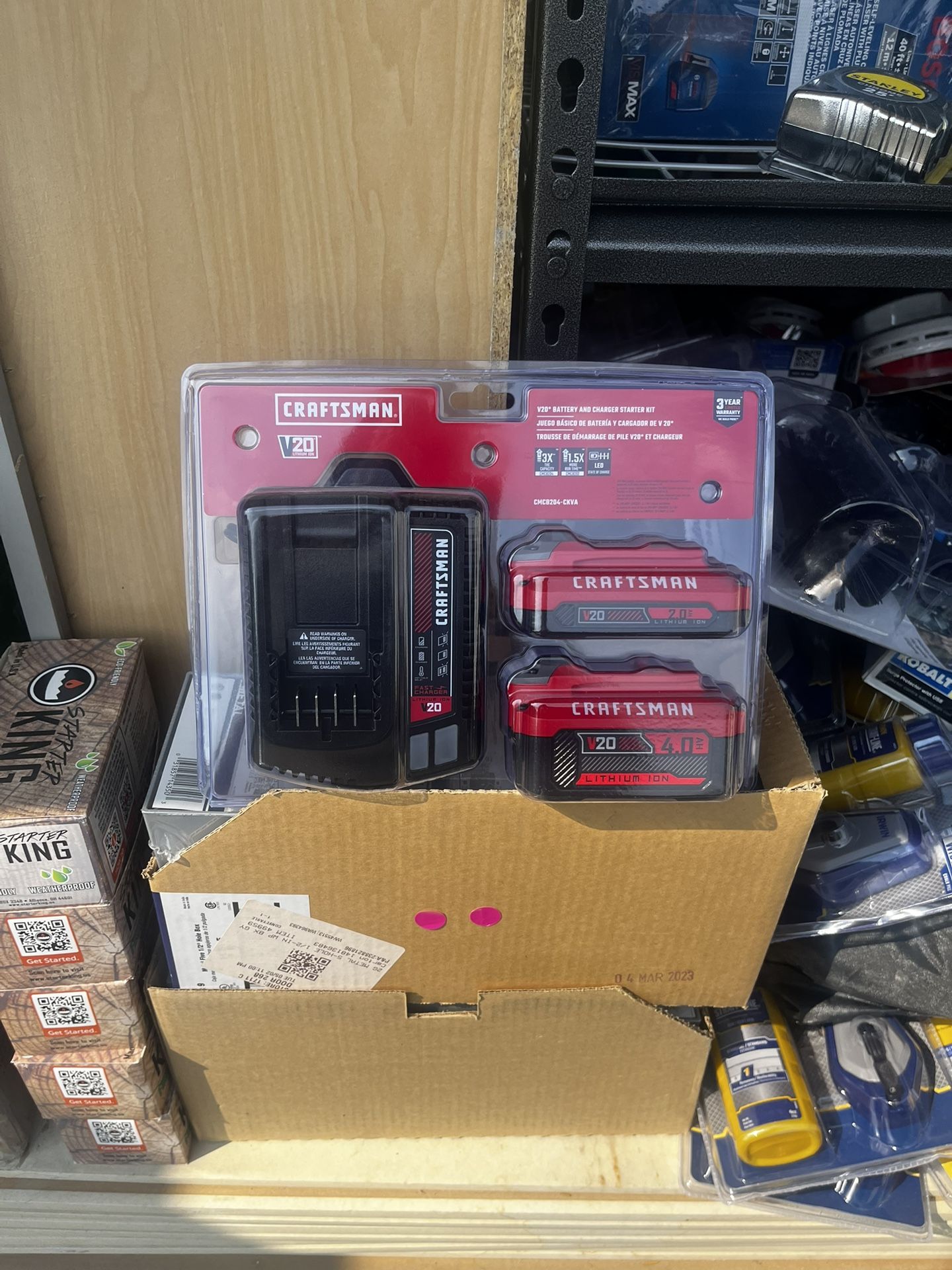 Brand New Craftsman Battery Sets