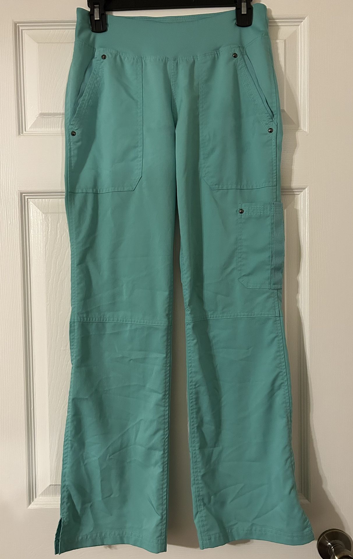 Healing Hands Purple Label Yoga Scrubs Pants Silky Soft Mint Green Size XS