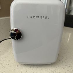  CROWNFUL Mini nevera portátil de 4 litros/6 latas