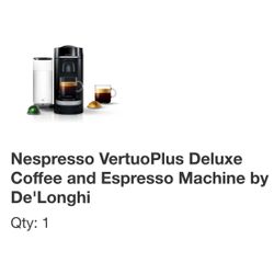 Nespresso VertuoPlus Deluxe 