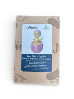 Jim Shore Heartwood Creek Easter Chick in Egg Mini figurine