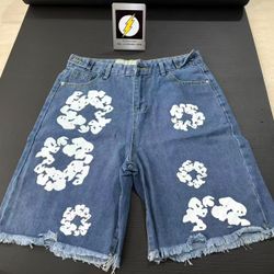 Size XL denim tears Jean Shorts 