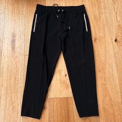 BOSS HUGO BOSS MEN'S BLACK TRACK WARMUP JOGGER PANTS SIZE L LARGE
