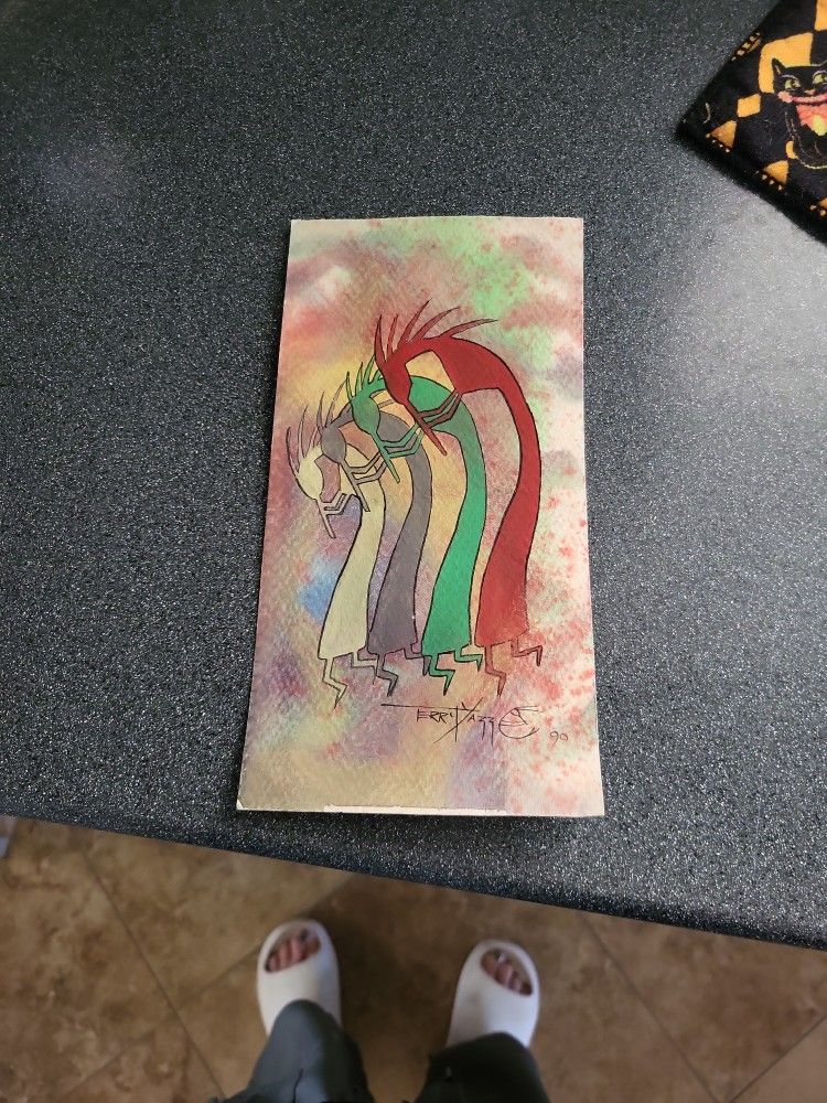 Kokopelli painting