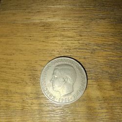 1966 Greek Drachma Coin Constantine II