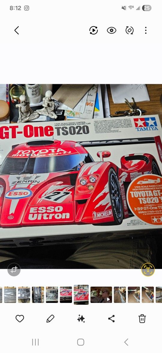 TAMIYA Toyota GT-1 TS020