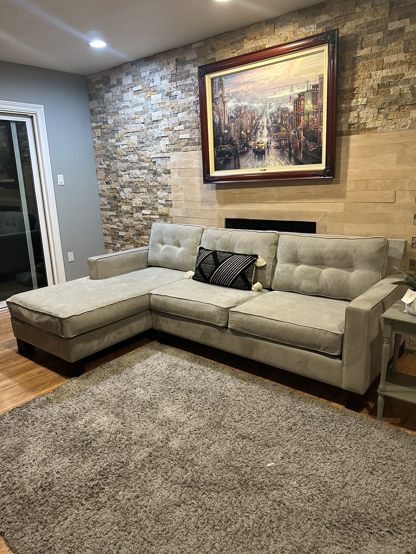 FREE DELIVERY- C&L Designs Sectional Sofa