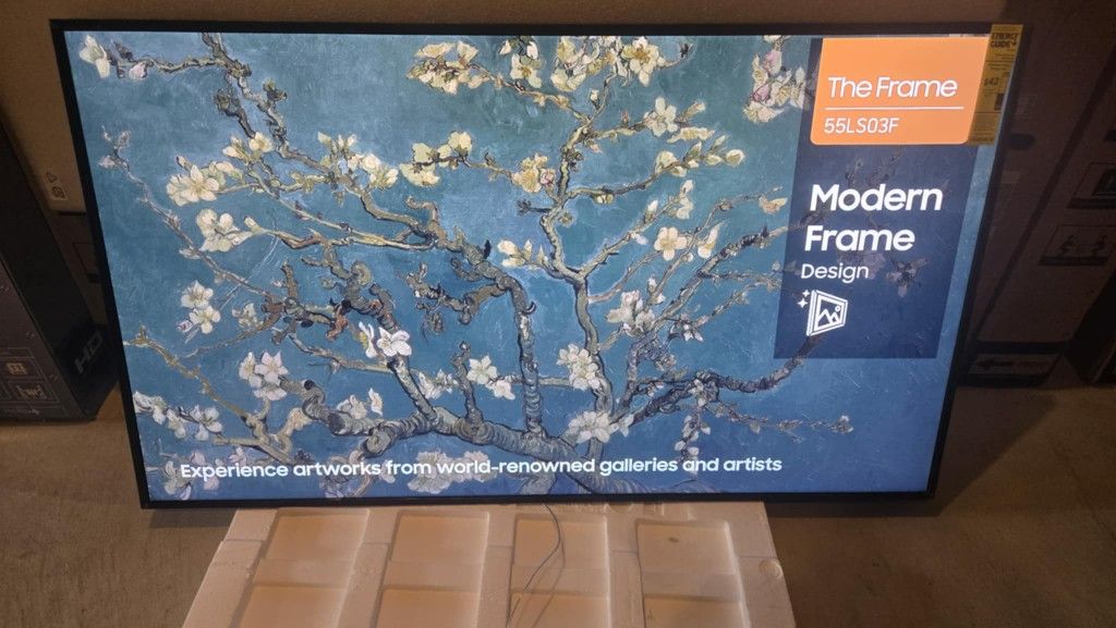 Price Firm Brandnew 55 Inch Samsung 4k Smart Frame