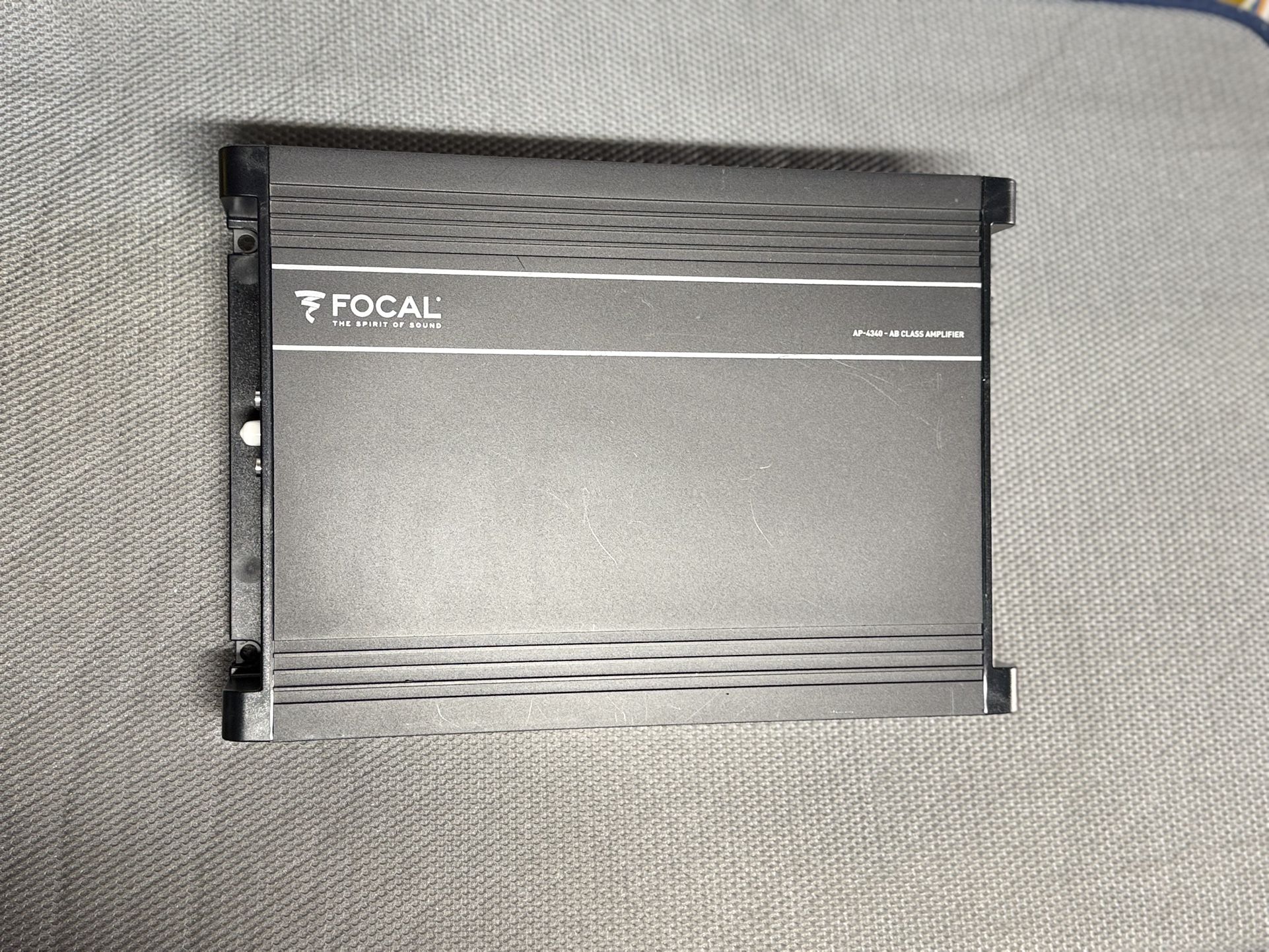 Focal AP 4340 Quality 4 channels amplifier✅✅✅