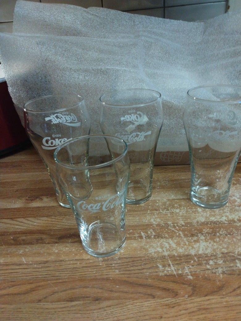 Vintage Coca-Cola Glasses