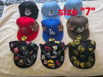 Hats nuevas fitted junior H MLB todos los los logos jon stan  en cada foto biene el size en existenc