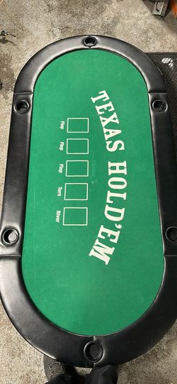Poker table top