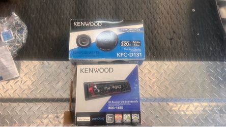 Kenwood stereo and speakers