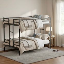 Queen Bunk Bed Metal Frame