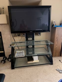 Plasma TV and stand