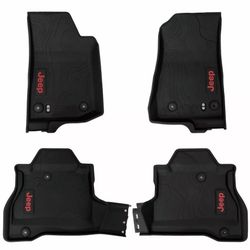 2020-2026 Jeep Gladiator All Weather Mats ((contact info removed)9AB)