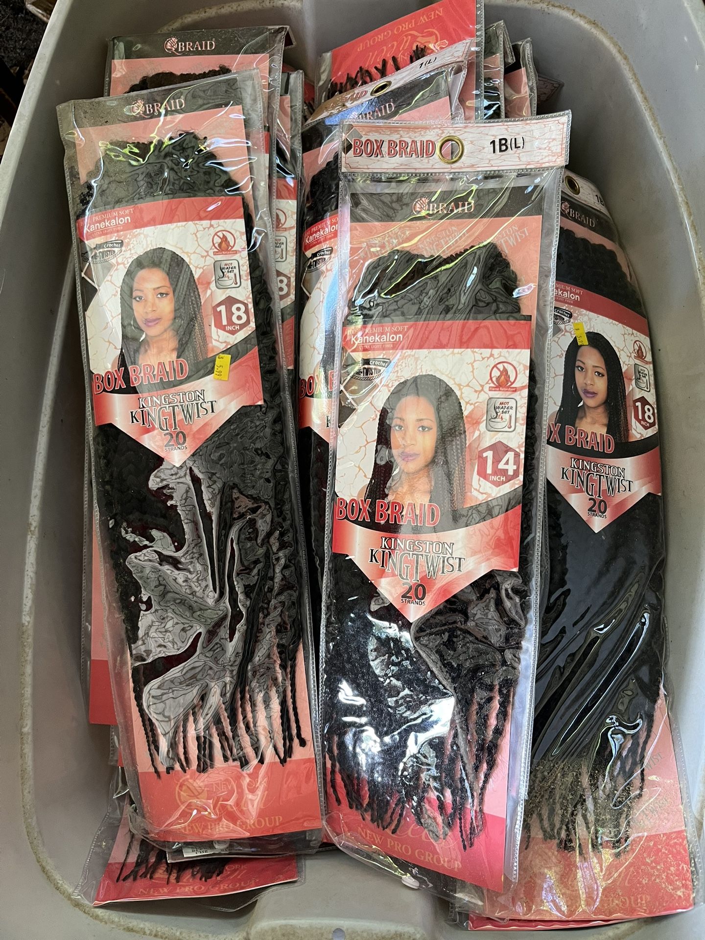 Box Braids New In Pkg