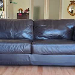 Stone Creek Classic by Moroni Chocolate Leather Couch