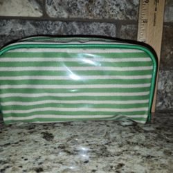 Bare Escentuals Plastic Coated Make-up Bag, 6.5×2.25×3.5"