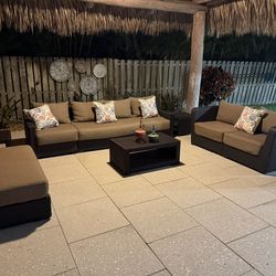 Outdoor Patio Seating Set (excepting Cash Only)
