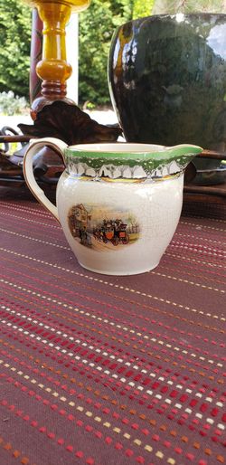 Very Vintage English Bone China Creamer Pitcher. Well Marked.