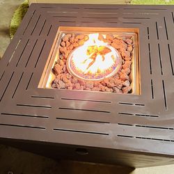 BLADIMIR PROPANE FIRE PIT 25.2 H x 32 W