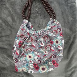 Elegant Floral Women's Shoulder Bag